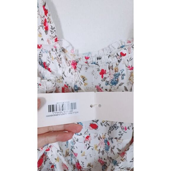 Doen ASCELLA DRESS IN BLANC FLOWERING MEADOW Large - Picture 6 of 9